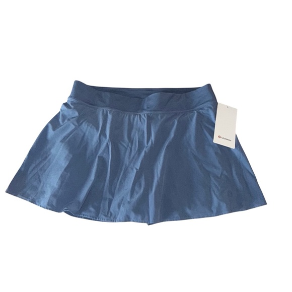 NWT lululemon Lightweight High-Rise Tennis Skirt Oasis Blue Size 12